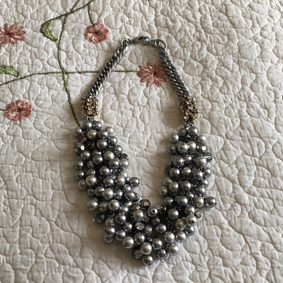 Isadora Pearl Bib Necklace - Picture 4 of 4